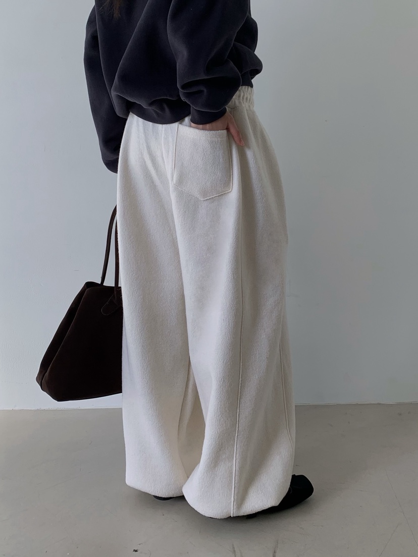 ZITTEN東大門㊣實拍女士新品熱賣25秋冬人氣職業休閑褲羊毛ZITTEN休閑褲