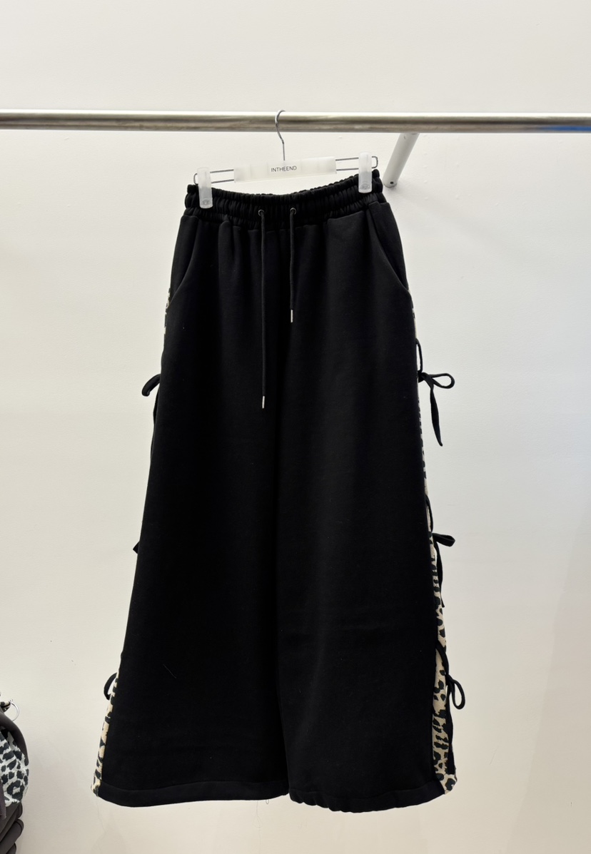 INTHEEND東大門㊣實拍女裝新品人氣熱賣職業推薦休閑褲豹紋INTHEEND休閑褲圖色2