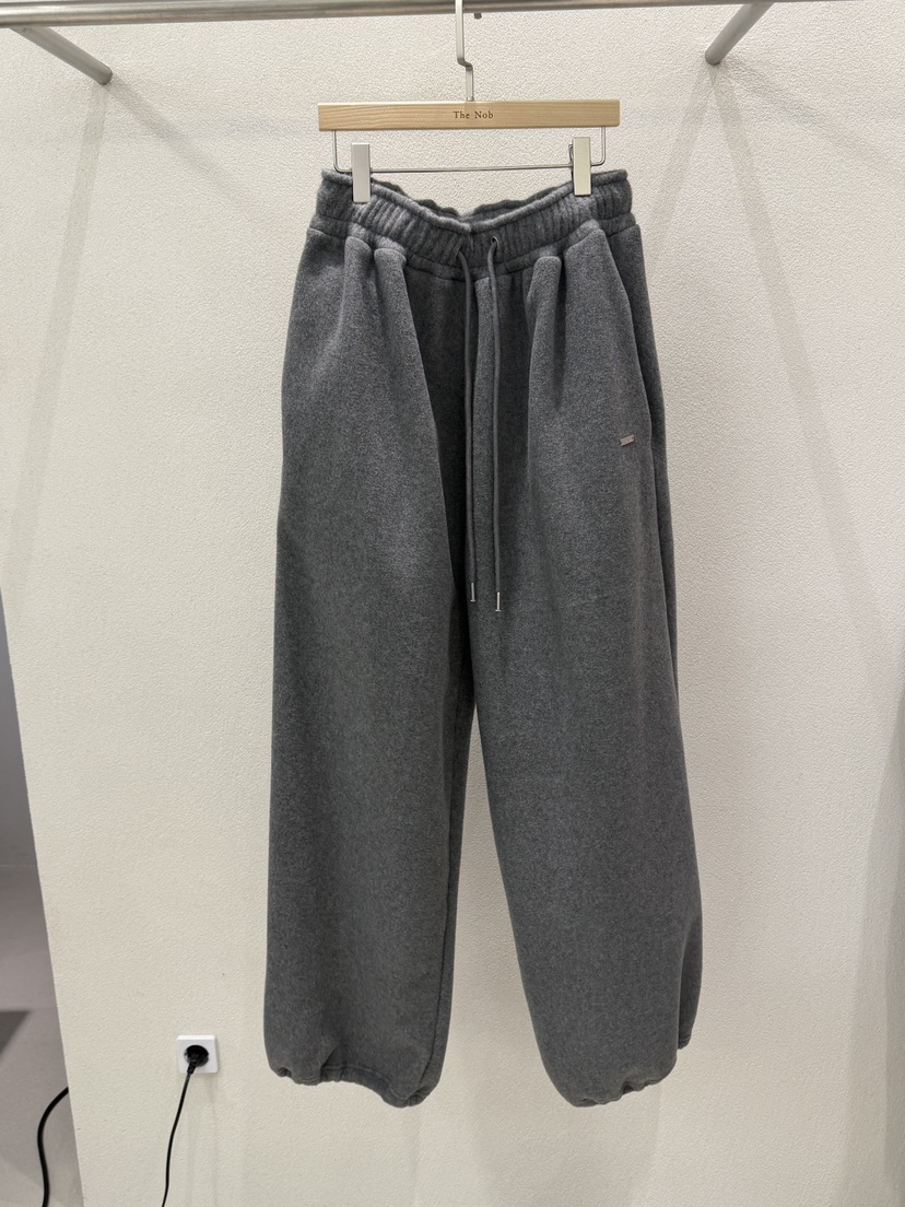 NOB東大門㊣實拍女士新品真品休閑職業熱賣25秋冬休閑褲羊毛NOB休閑褲