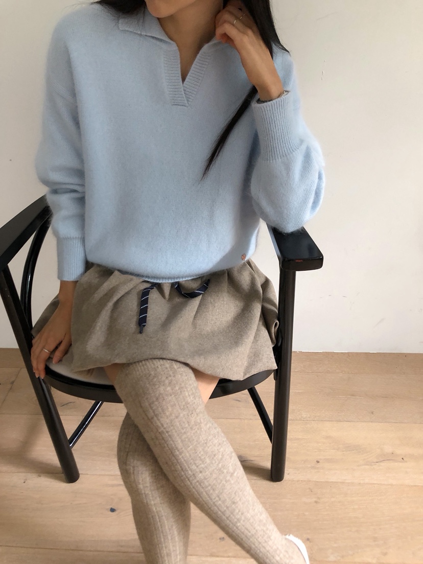 MARKE-P東大門㊣實拍女士新品時尚25秋冬真品針織衫安哥拉MARKE-P針織衫