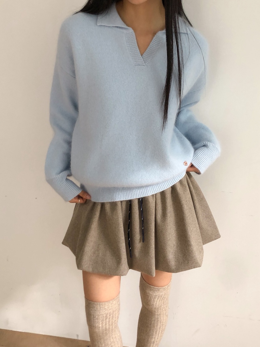 MARKE-P東大門㊣實拍女士新品時尚25秋冬真品針織衫安哥拉MARKE-P針織衫