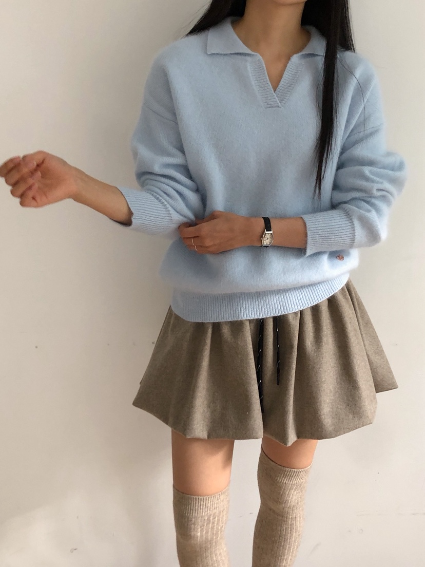 MARKE-P東大門㊣實拍女士新品時尚25秋冬真品針織衫安哥拉MARKE-P針織衫