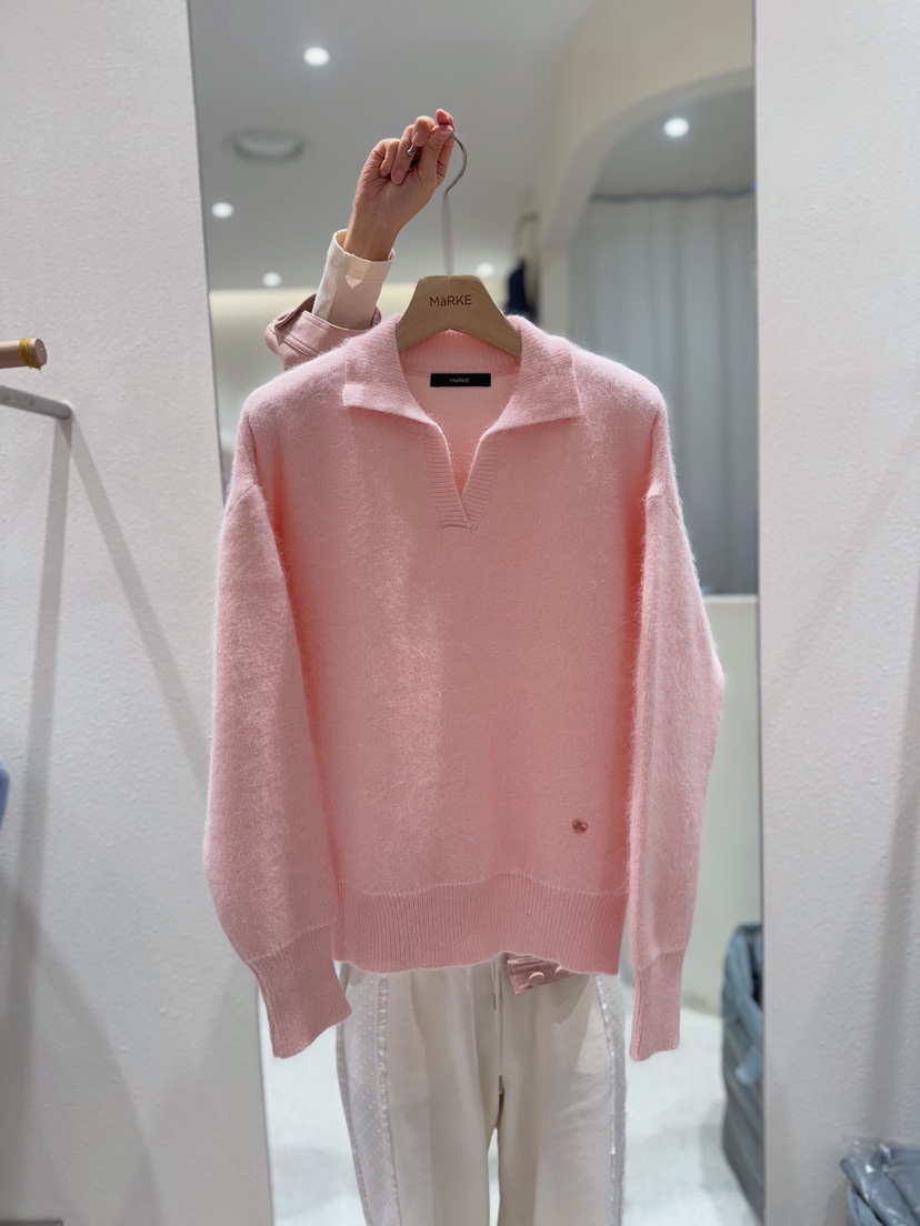 MARKE-P東大門㊣實拍女士新品時尚25秋冬真品針織衫安哥拉MARKE-P針織衫圖色3
