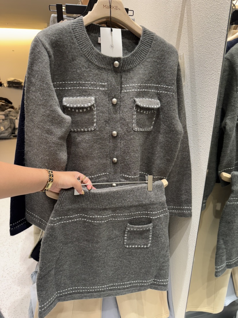 MARKE-P東大門㊣實拍女士新品職業人氣25秋冬套裝套裝開衫MARKE-P套裝