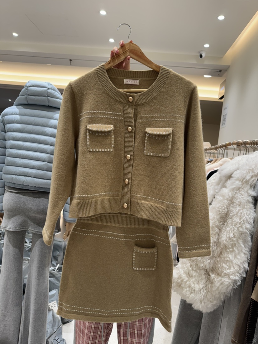 MARKE-P東大門㊣實拍女士新品職業人氣25秋冬套裝套裝開衫MARKE-P套裝