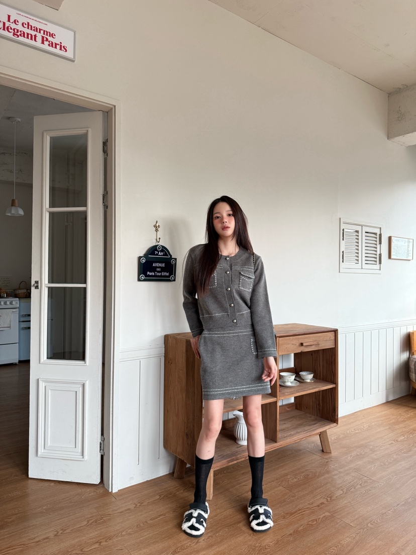 MARKE-P東大門㊣實拍女士新品職業人氣25秋冬套裝套裝開衫MARKE-P套裝