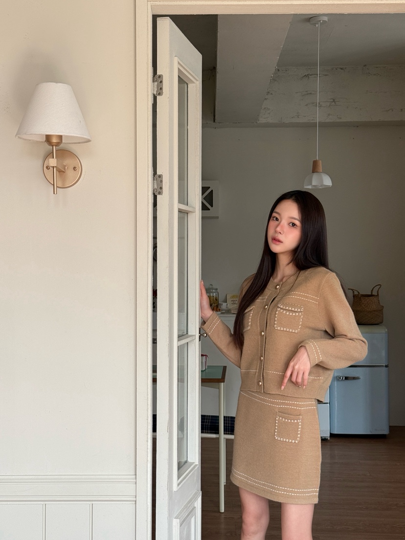 MARKE-P東大門㊣實拍女士新品職業人氣25秋冬套裝套裝開衫MARKE-P套裝