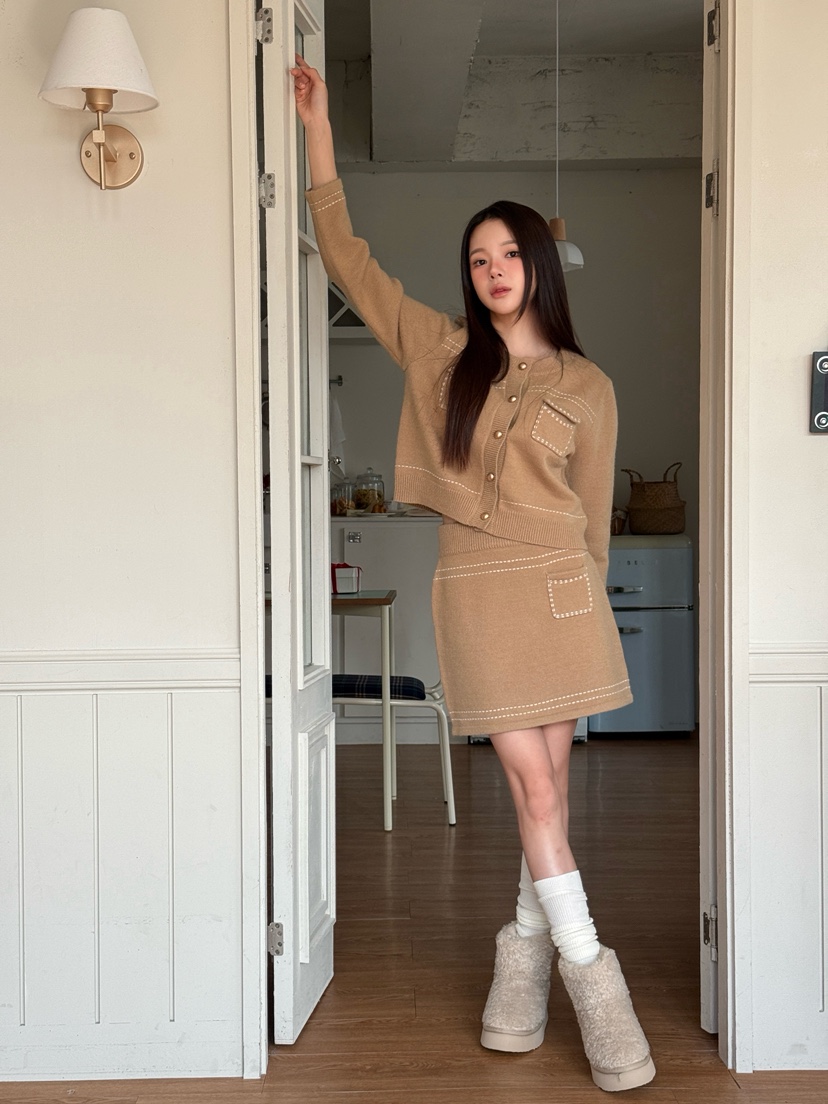 MARKE-P東大門㊣實拍女士新品職業人氣25秋冬套裝套裝開衫MARKE-P套裝