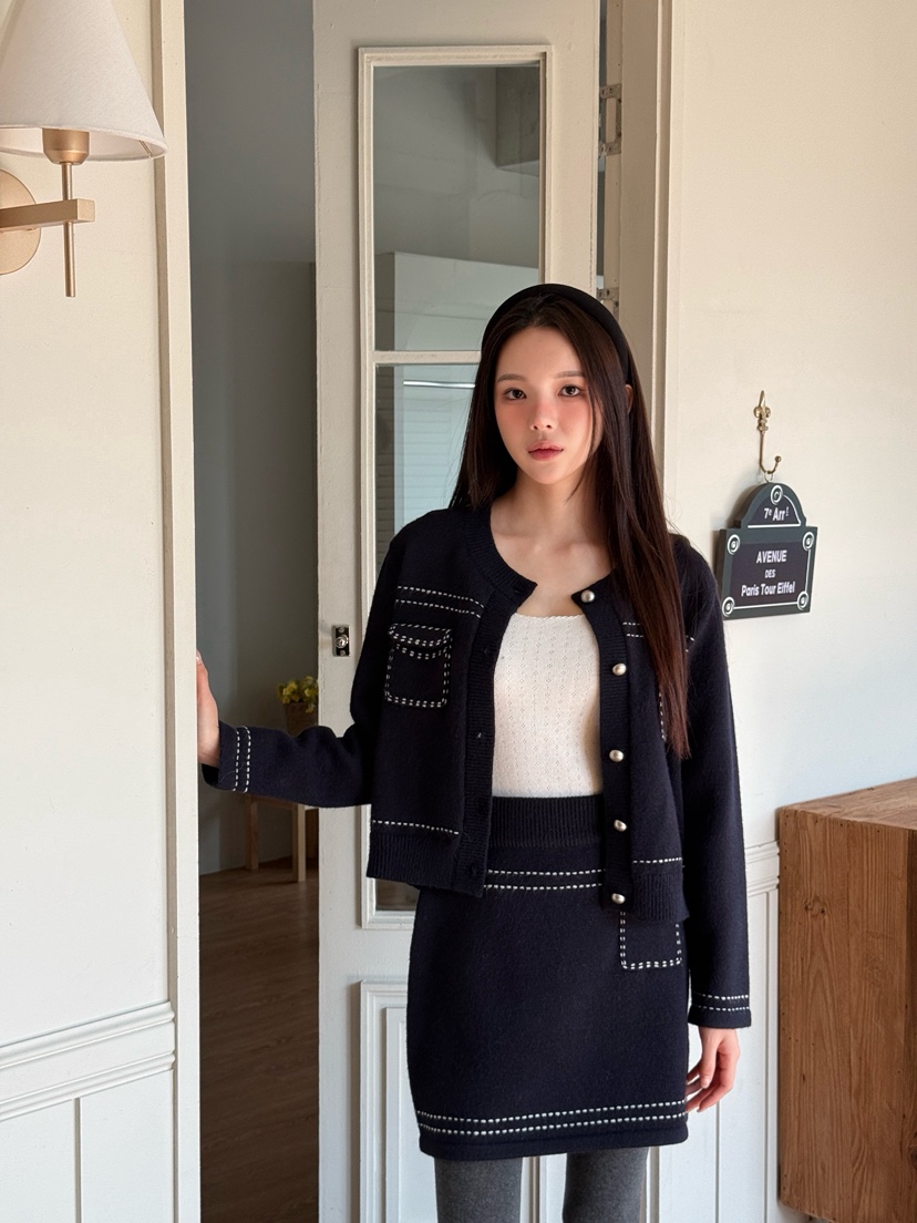 MARKE-P東大門㊣實拍女士新品職業人氣25秋冬套裝套裝開衫MARKE-P套裝