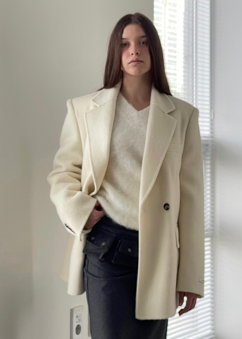 ANOTHER AVENUE東大門㊣實拍女士新品推薦25秋冬休閑夾克羊毛ANOTHER AVENUE夾克