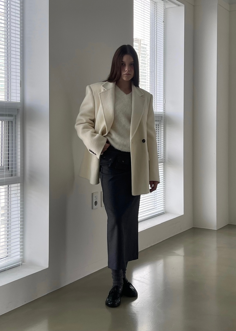 ANOTHER AVENUE東大門㊣實拍女士新品推薦25秋冬休閑夾克羊毛ANOTHER AVENUE夾克