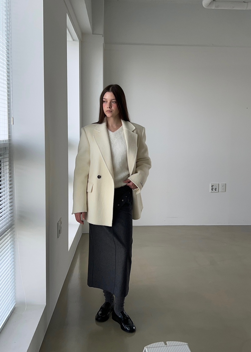 ANOTHER AVENUE東大門㊣實拍女士新品推薦25秋冬休閑夾克羊毛ANOTHER AVENUE夾克