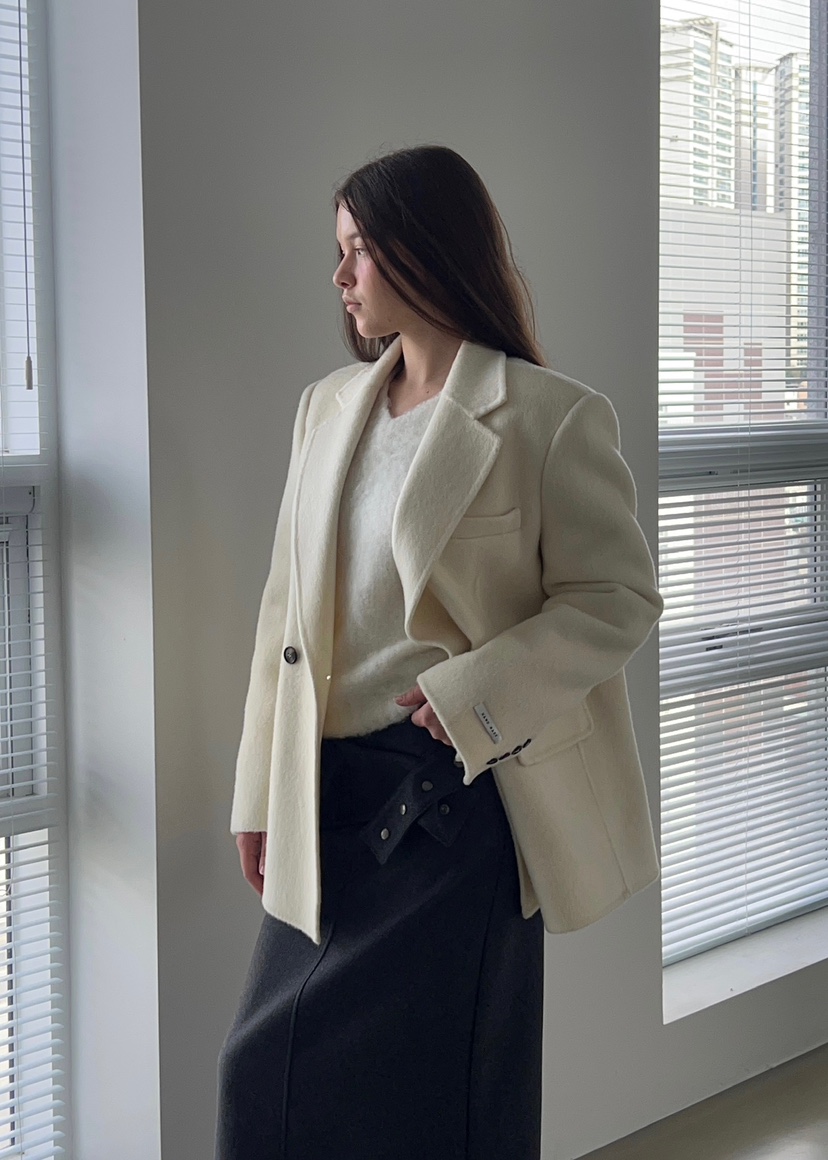 ANOTHER AVENUE東大門㊣實拍女士新品推薦25秋冬休閑夾克羊毛ANOTHER AVENUE夾克