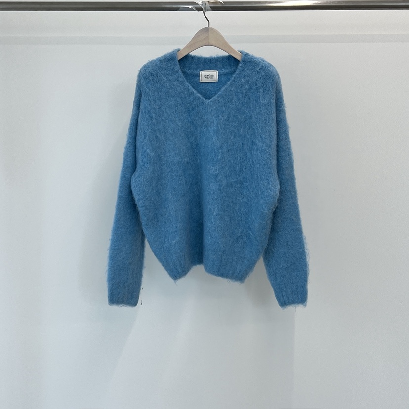 ANOTHER AVENUE東大門㊣代購女士新品推薦針織衫安哥拉V領ANOTHER AVENUE針織衫圖色3