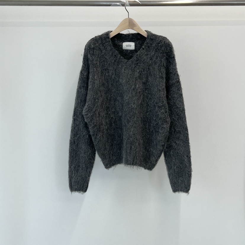 ANOTHER AVENUE東大門㊣代購女士新品推薦針織衫安哥拉V領ANOTHER AVENUE針織衫圖色4