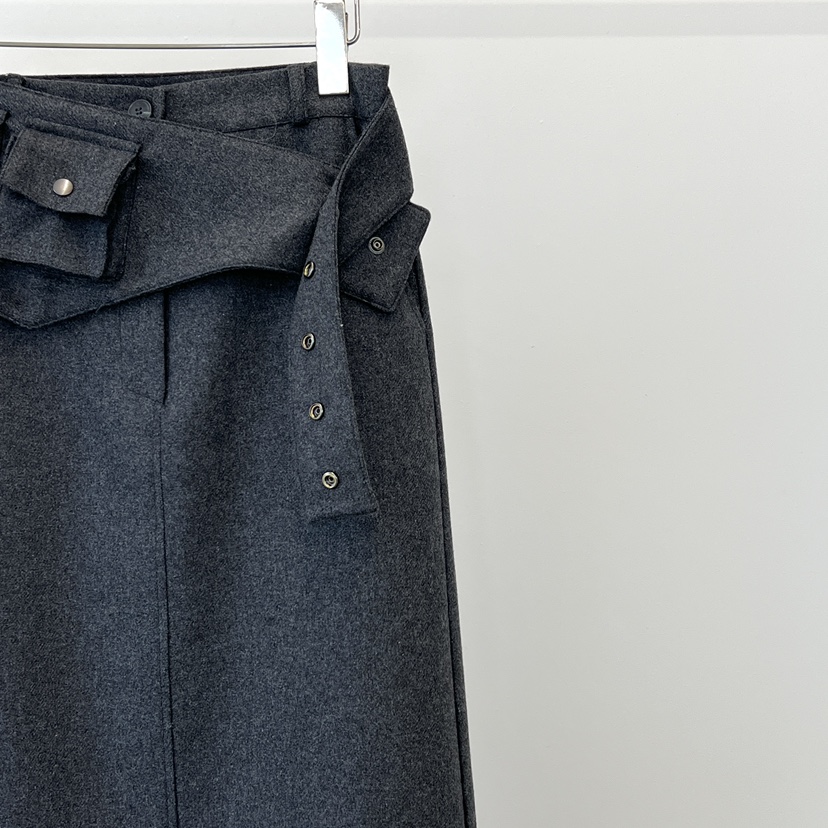 ANOTHER AVENUE東大門㊣直郵女裝新款25秋冬推薦時尚長裙羊毛ANOTHER AVENUE長裙