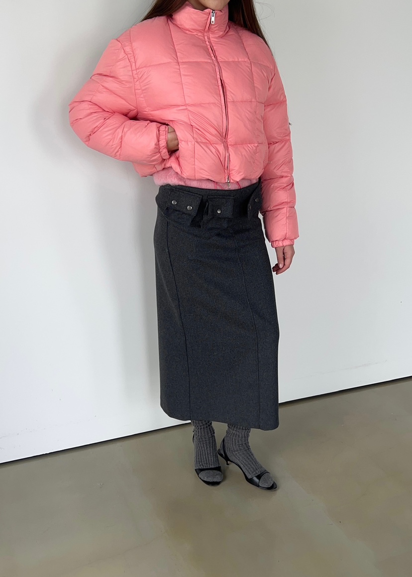 ANOTHER AVENUE東大門㊣直郵女裝新款25秋冬推薦時尚長裙羊毛ANOTHER AVENUE長裙