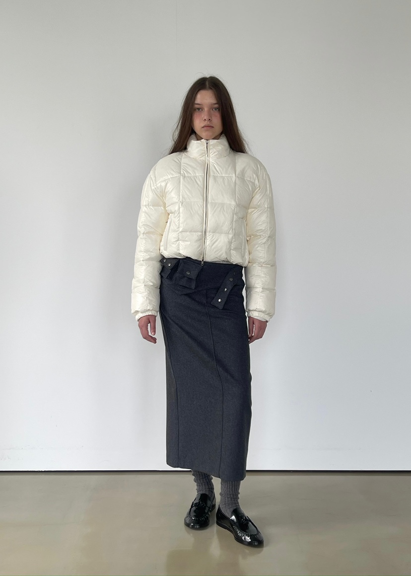 ANOTHER AVENUE東大門㊣直郵女裝新款25秋冬推薦時尚長裙羊毛ANOTHER AVENUE長裙