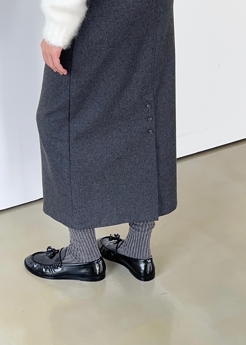 ANOTHER AVENUE東大門㊣直郵女裝新款25秋冬推薦時尚長裙羊毛ANOTHER AVENUE長裙