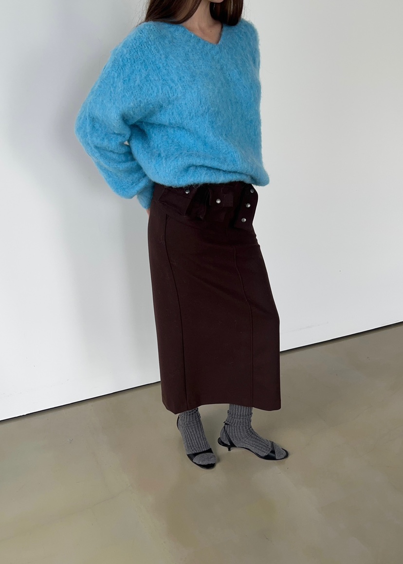 ANOTHER AVENUE東大門㊣直郵女裝新款25秋冬推薦時尚長裙羊毛ANOTHER AVENUE長裙