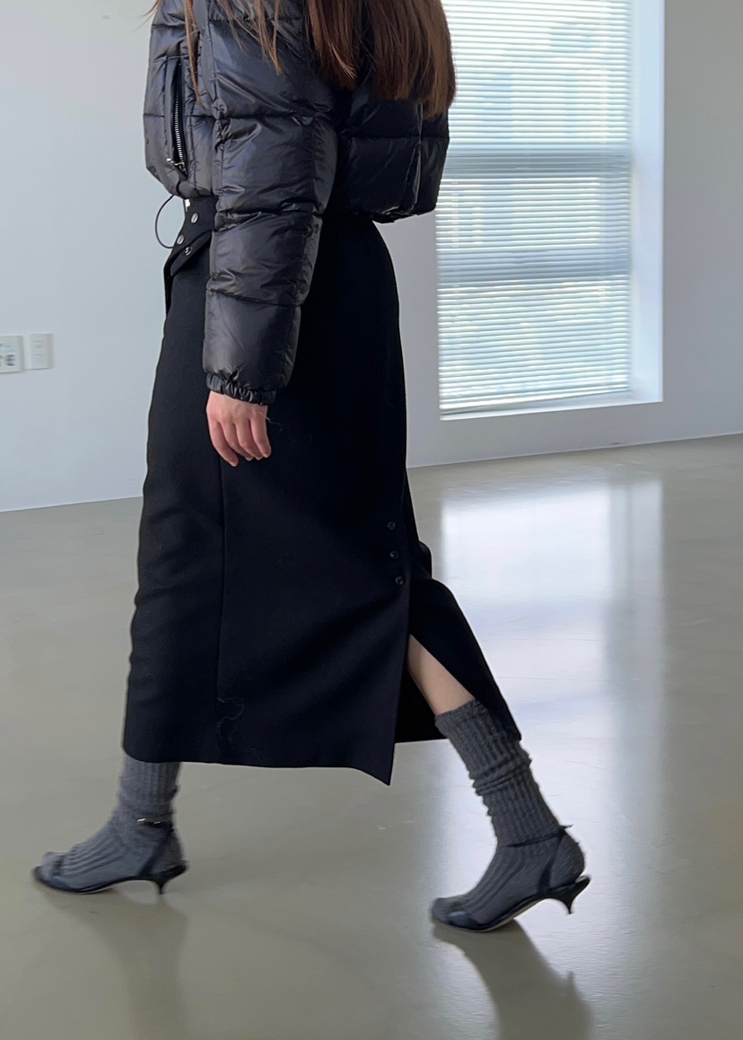 ANOTHER AVENUE東大門㊣直郵女裝新款25秋冬推薦時尚長裙羊毛ANOTHER AVENUE長裙