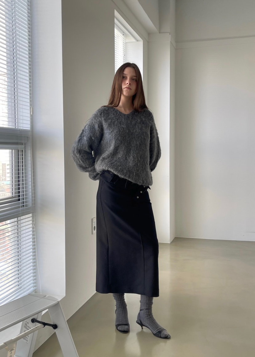 ANOTHER AVENUE東大門㊣直郵女裝新款25秋冬推薦時尚長裙羊毛ANOTHER AVENUE長裙