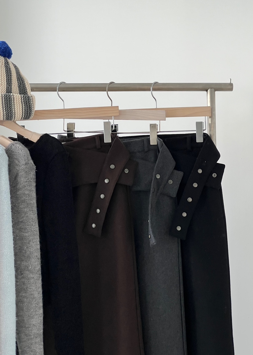 ANOTHER AVENUE東大門㊣直郵女裝新款25秋冬推薦時尚長裙羊毛ANOTHER AVENUE長裙