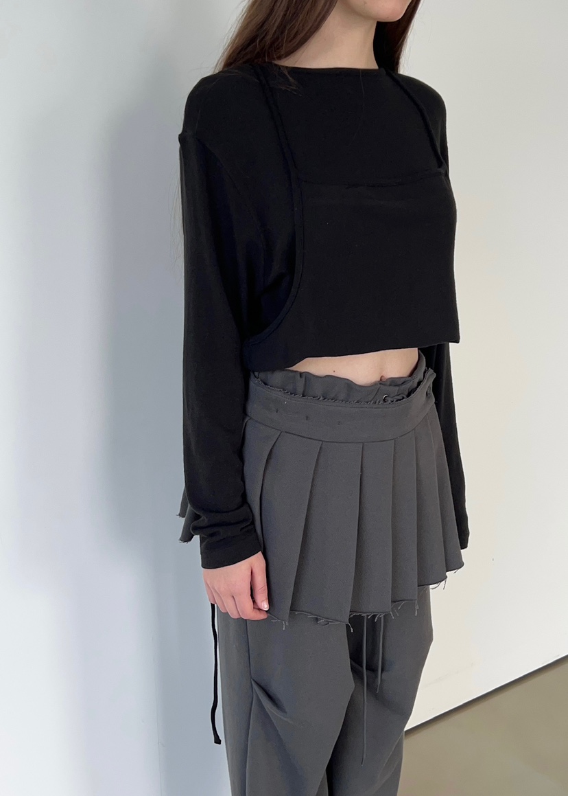 ANOTHER AVENUE東大門㊣代購女士新品休閑真品時尚25秋冬短裙ANOTHER AVENUE短裙