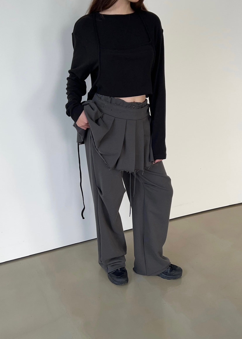 ANOTHER AVENUE東大門㊣代購女士新品休閑真品時尚25秋冬短裙ANOTHER AVENUE短裙