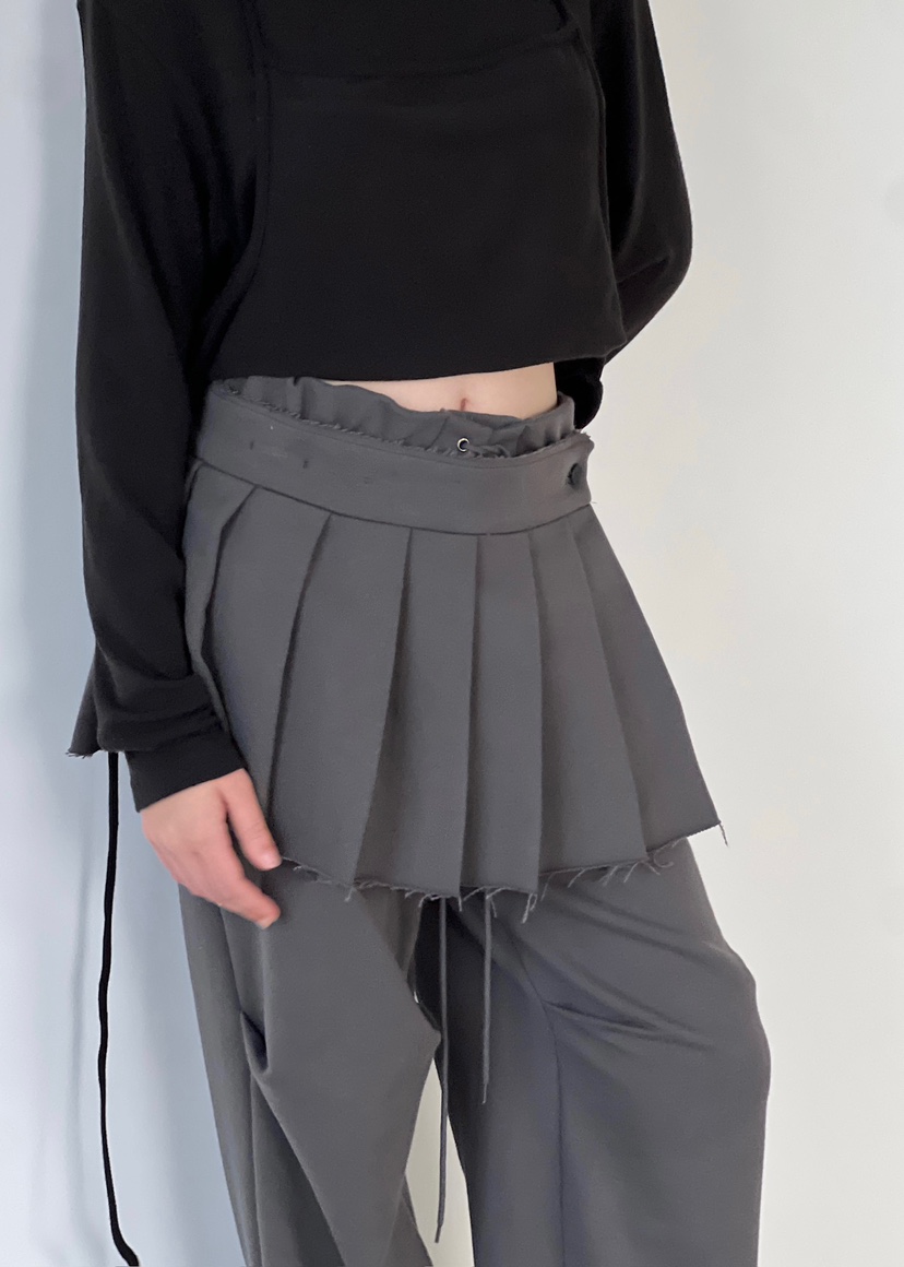 ANOTHER AVENUE東大門㊣代購女士新品休閑真品時尚25秋冬短裙ANOTHER AVENUE短裙