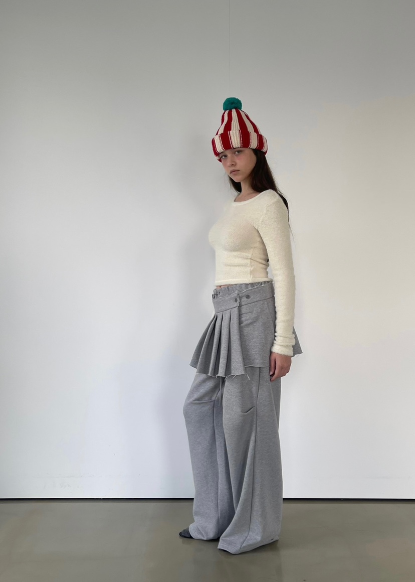 ANOTHER AVENUE東大門㊣代購女士新品休閑真品時尚25秋冬短裙ANOTHER AVENUE短裙