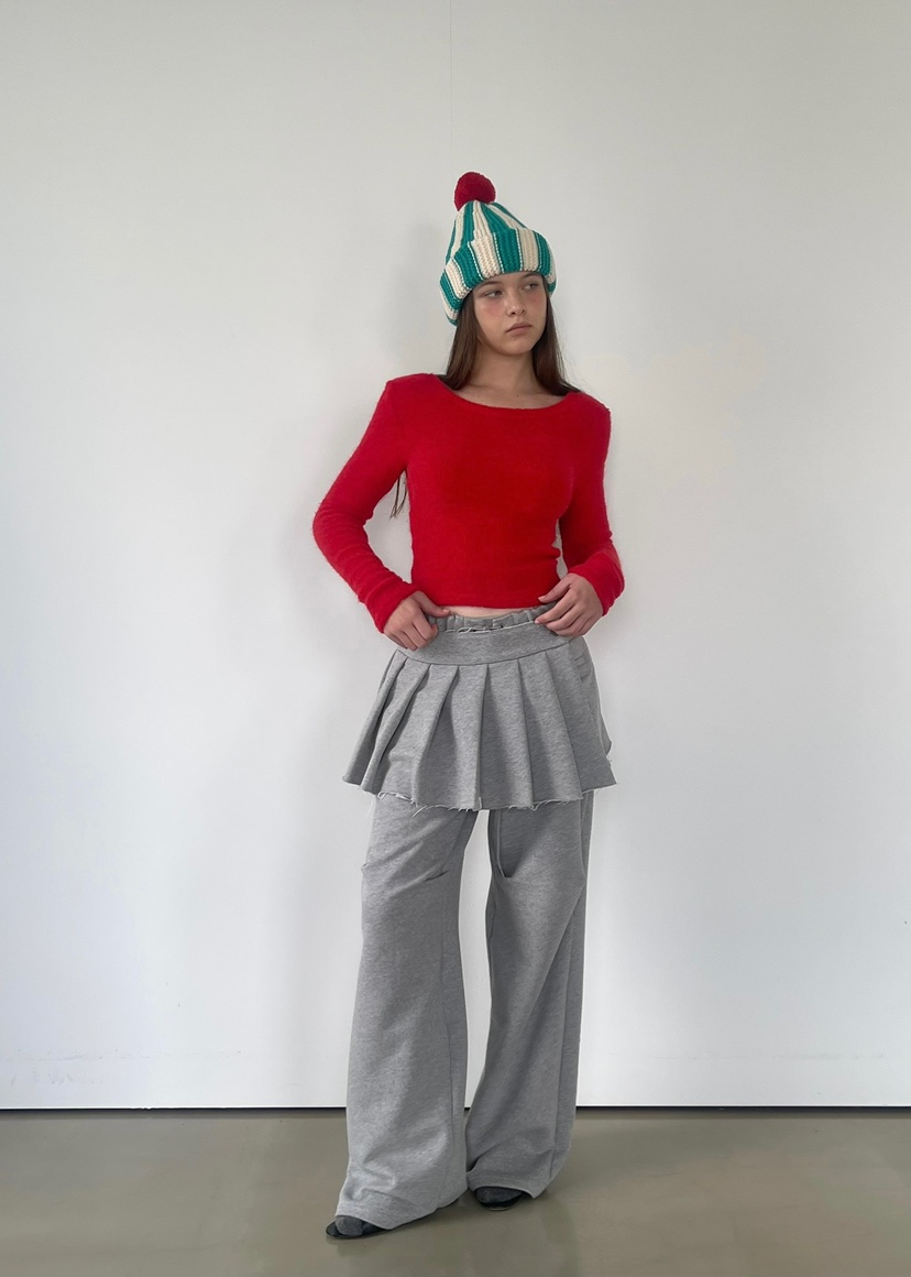 ANOTHER AVENUE東大門㊣代購女士新品休閑真品時尚25秋冬短裙ANOTHER AVENUE短裙