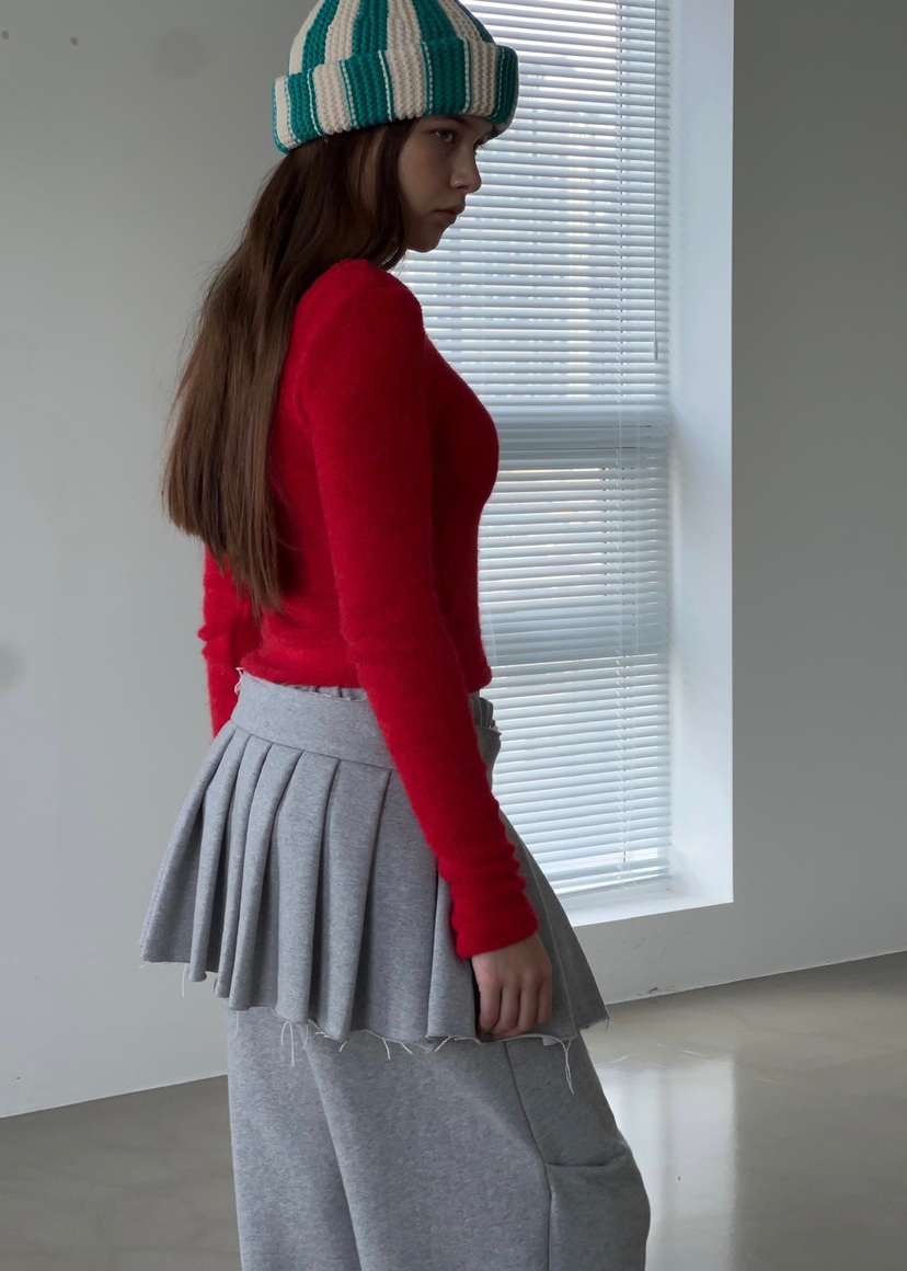 ANOTHER AVENUE東大門㊣代購女士新品休閑真品時尚25秋冬短裙ANOTHER AVENUE短裙