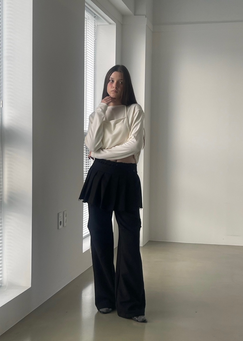 ANOTHER AVENUE東大門㊣代購女士新品休閑真品時尚25秋冬短裙ANOTHER AVENUE短裙