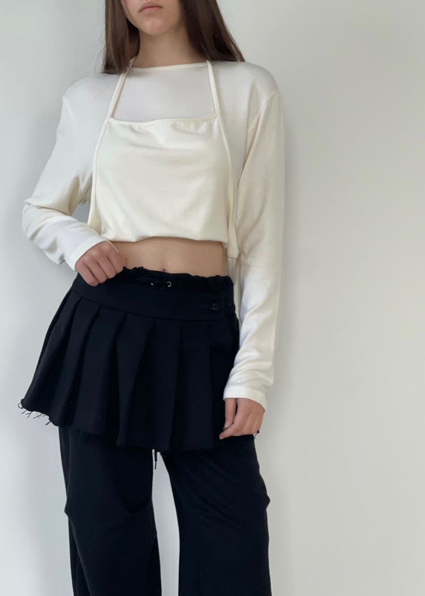 ANOTHER AVENUE東大門㊣代購女士新品休閑真品時尚25秋冬短裙ANOTHER AVENUE短裙