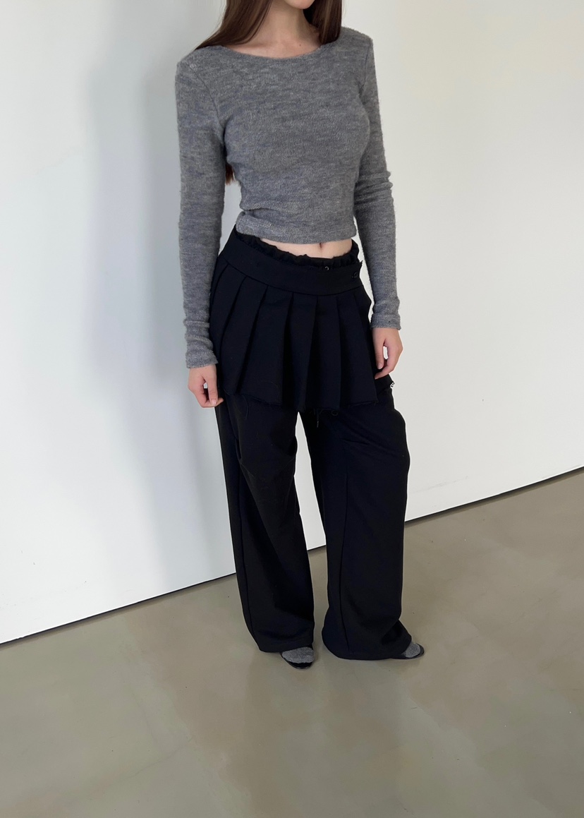 ANOTHER AVENUE東大門㊣代購女士新品休閑真品時尚25秋冬短裙ANOTHER AVENUE短裙