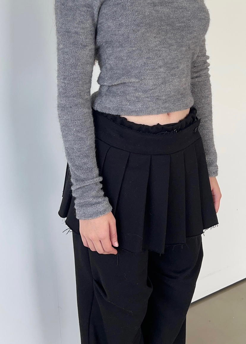 ANOTHER AVENUE東大門㊣代購女士新品休閑真品時尚25秋冬短裙ANOTHER AVENUE短裙