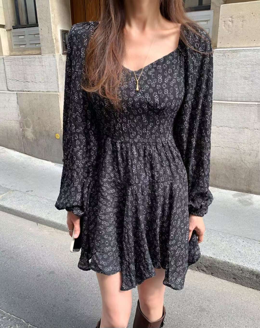 CELLONA東大門㊣直郵女士新款休閑時尚熱賣25秋冬人氣連衣裙CELLONA連衣裙