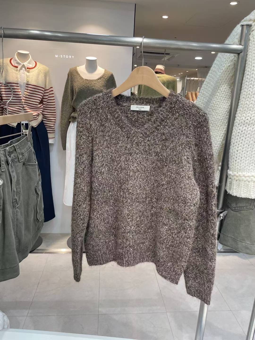 CELLONA東大門㊣實拍女士新款真品熱賣休閑職業時尚25秋冬毛衣CELLONA毛衣