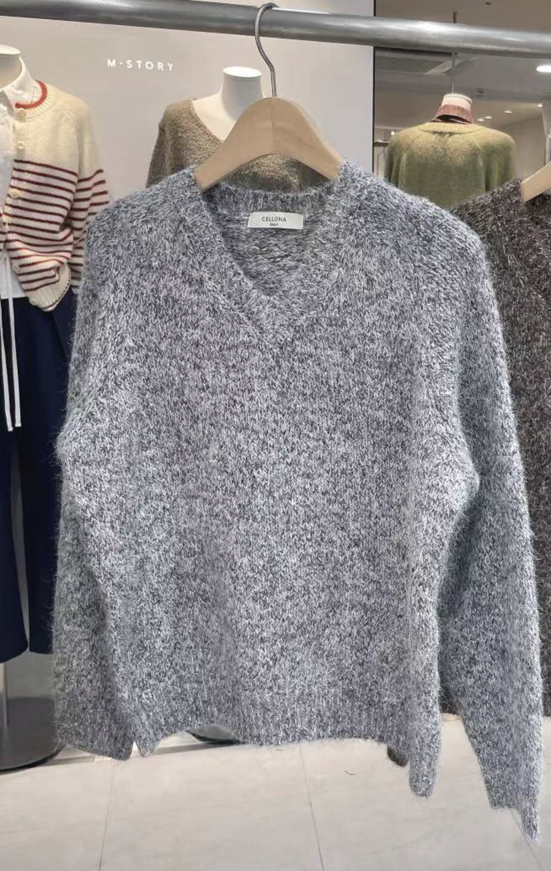 CELLONA東大門㊣實拍女士新款真品熱賣休閑職業時尚25秋冬毛衣CELLONA毛衣圖色2