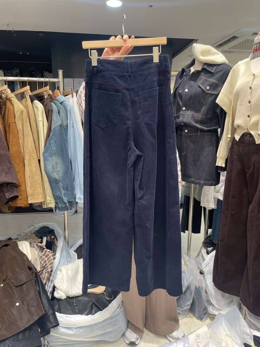 CELLONA東大門㊣實拍女裝新品時尚真品職業25秋冬休閑休閑褲CELLONA休閑褲