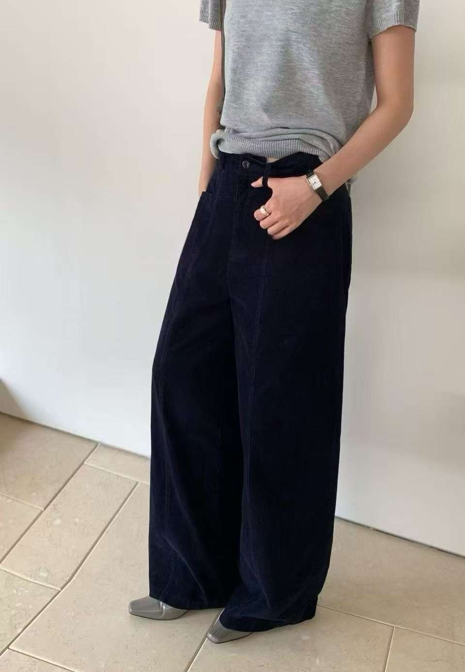 CELLONA東大門㊣實拍女裝新品時尚真品職業25秋冬休閑休閑褲CELLONA休閑褲