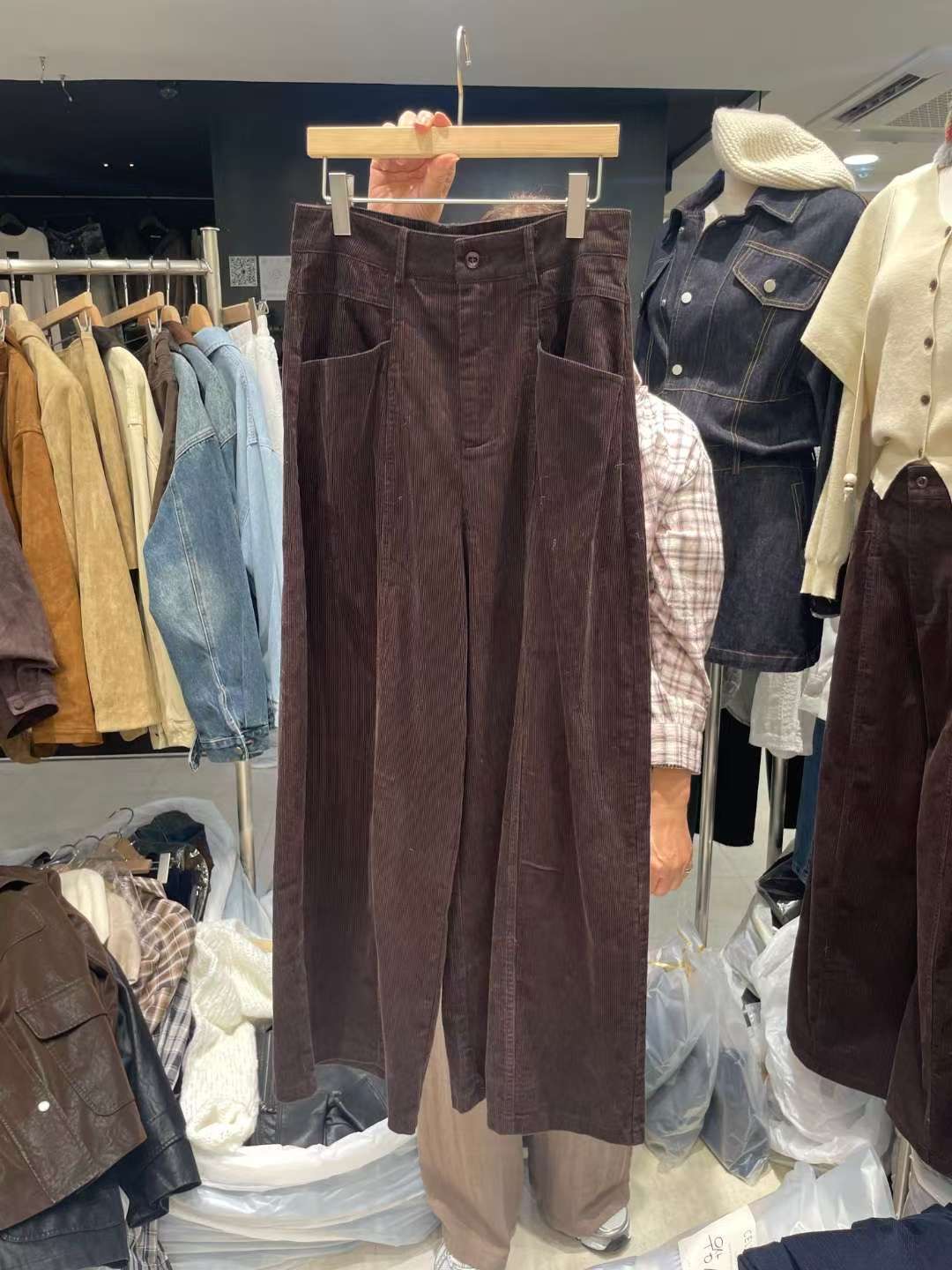 CELLONA東大門㊣實拍女裝新品時尚真品職業25秋冬休閑休閑褲CELLONA休閑褲