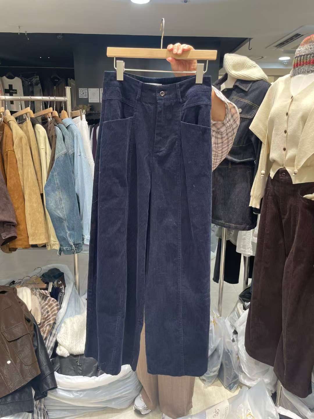 CELLONA東大門㊣實拍女裝新品時尚真品職業25秋冬休閑休閑褲CELLONA休閑褲圖色2