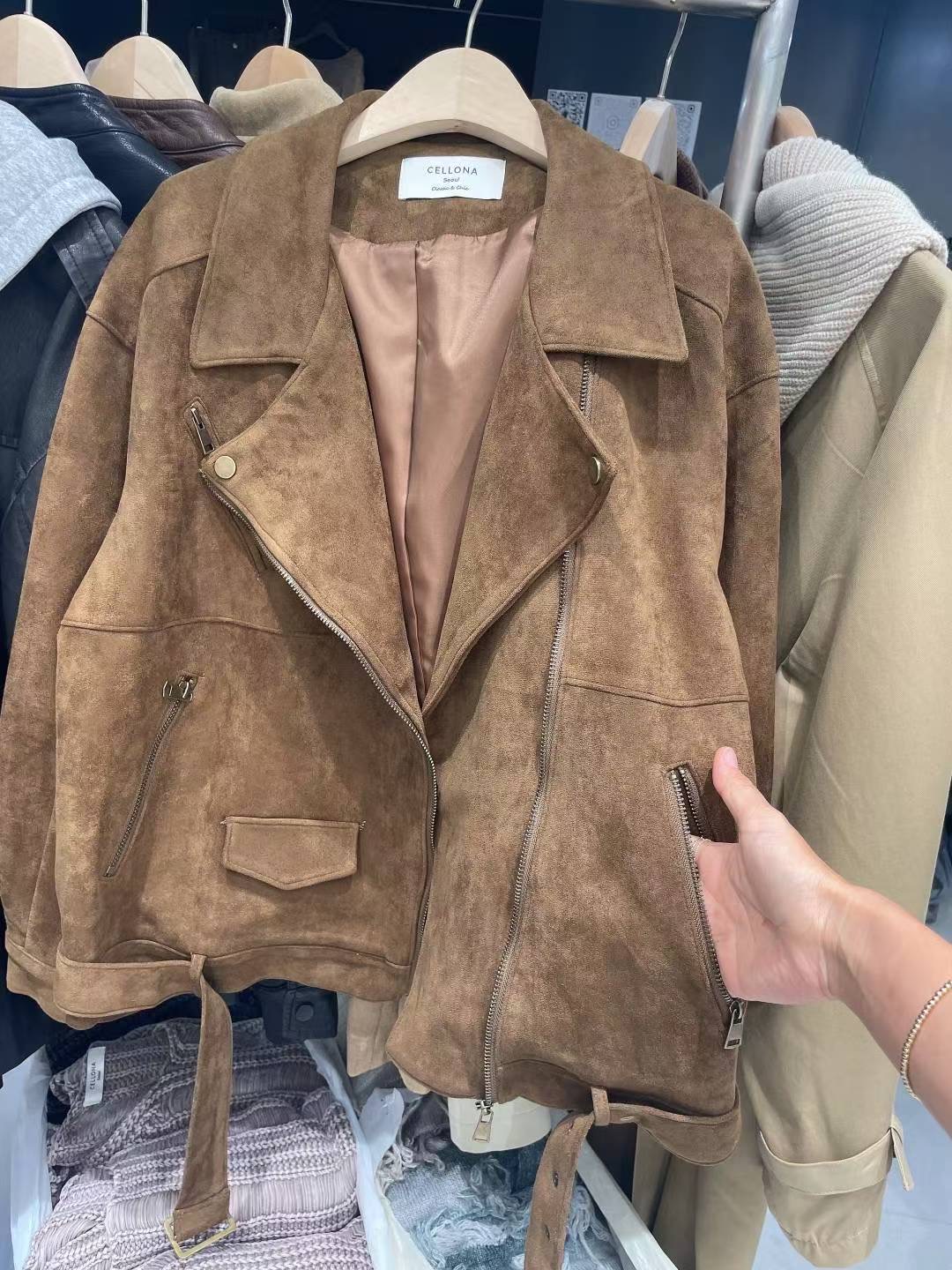 CELLONA東大門㊣代購女裝新款休閑人氣推薦25秋冬職業熱賣夾克CELLONA夾克