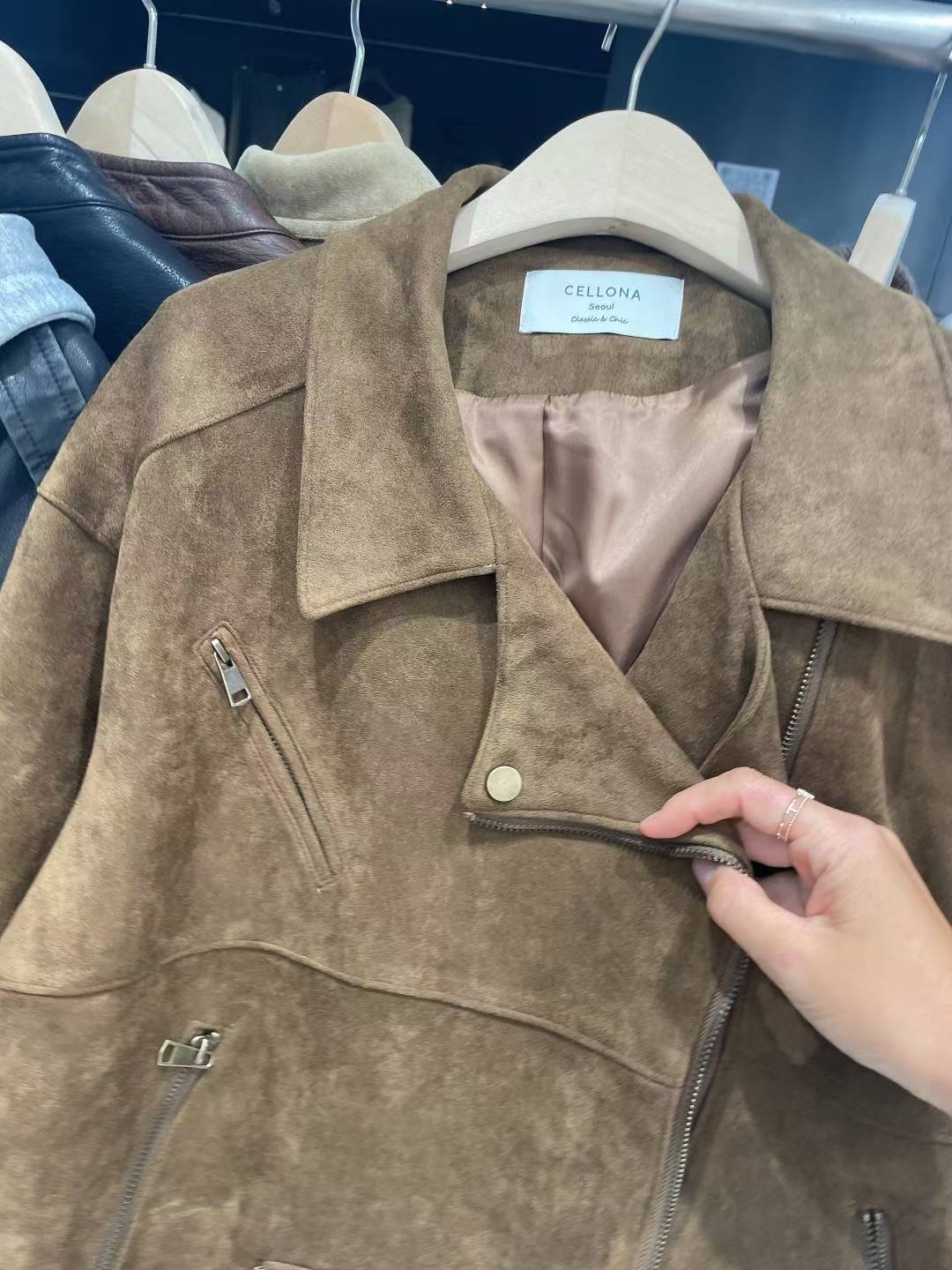 CELLONA東大門㊣代購女裝新款休閑人氣推薦25秋冬職業熱賣夾克CELLONA夾克