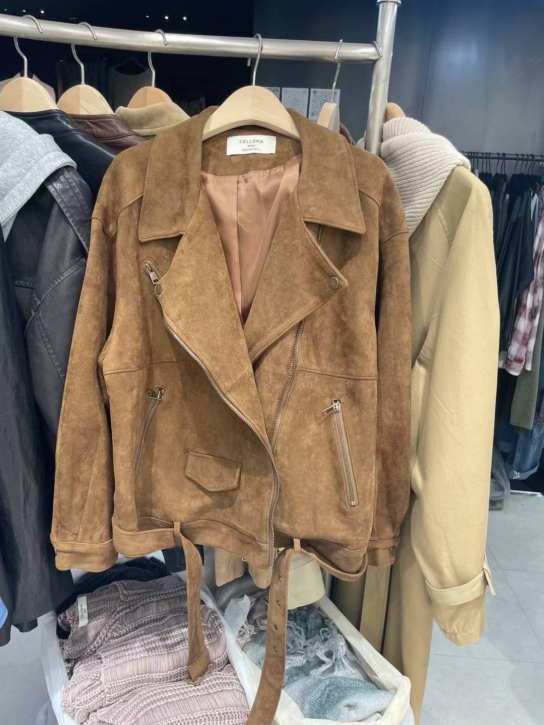 CELLONA東大門㊣代購女裝新款休閑人氣推薦25秋冬職業熱賣夾克CELLONA夾克