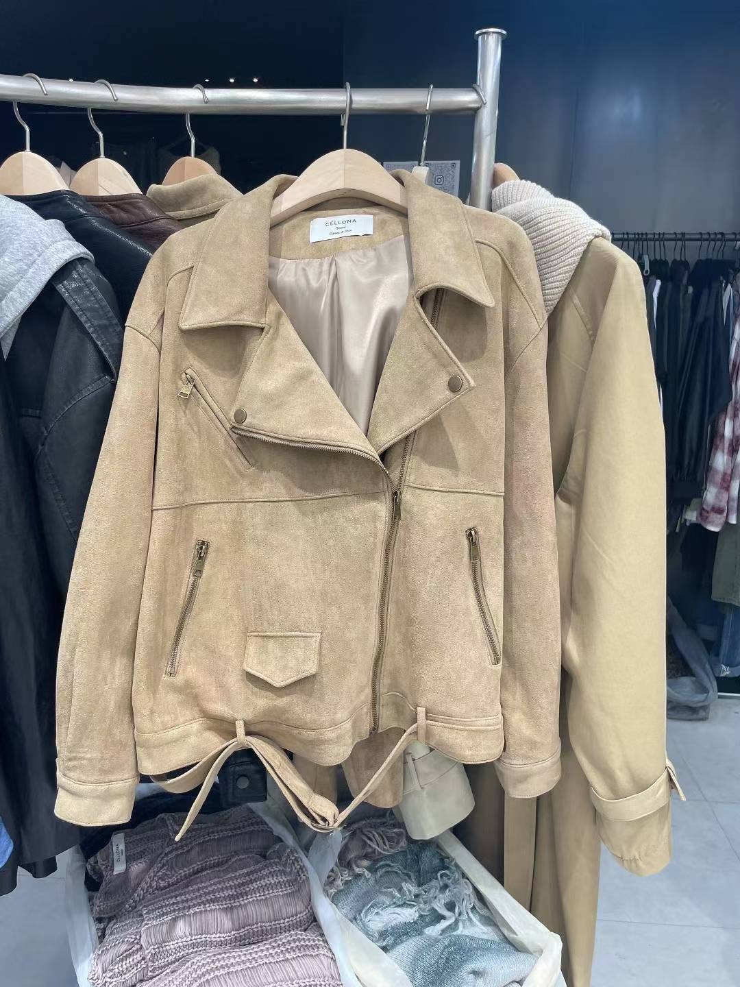 CELLONA東大門㊣代購女裝新款休閑人氣推薦25秋冬職業熱賣夾克CELLONA夾克圖色2