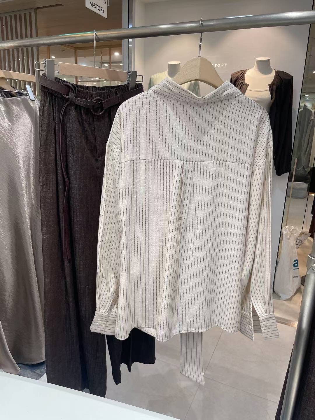 CELLONA東大門㊣代購女裝新款時尚人氣25秋冬休閑襯衫蕾絲衫CELLONA襯衫/蕾絲衫