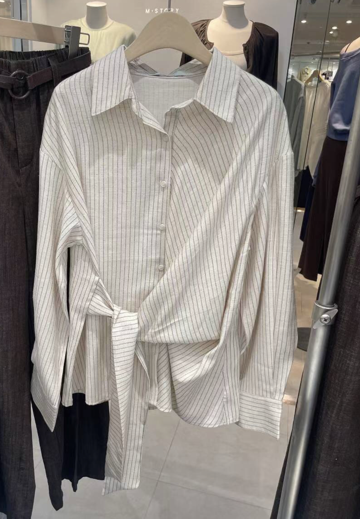 CELLONA東大門㊣代購女裝新款時尚人氣25秋冬休閑襯衫蕾絲衫CELLONA襯衫/蕾絲衫圖色3